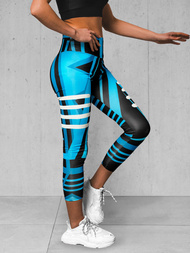 Legginsy damskie niebieskie OZONEE O/D0010Z