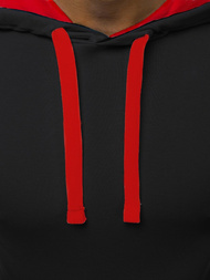 Футболка чоловіча Чорно-Червона OZONEE O/1273Z