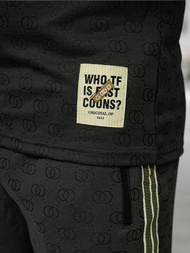 Komplet dresowy męski krótki czarny OZONEE O/QQ1608AB