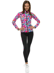 Жіночий спортивний костюм з трьох частин Кольоровий OZONEE O/MS01