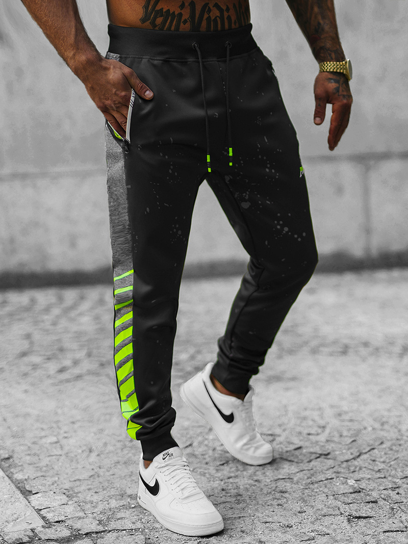 Штани спортивні чоловічі Чорнi OZONEE JS/K10232Z