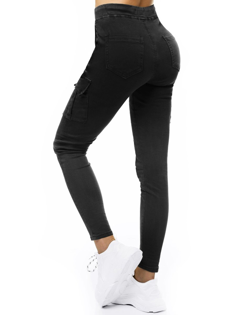 Штани Жіночі джоггери Чорнi OZONEE O/LC647/1