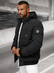 Куртка зимова чоловіча чорна OZONEE JS/31M5023/392