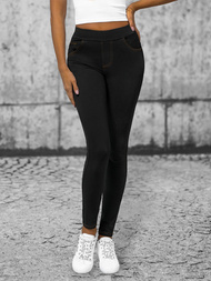 Legginsy damskie czarne OZONEE JS/1016/A1Z