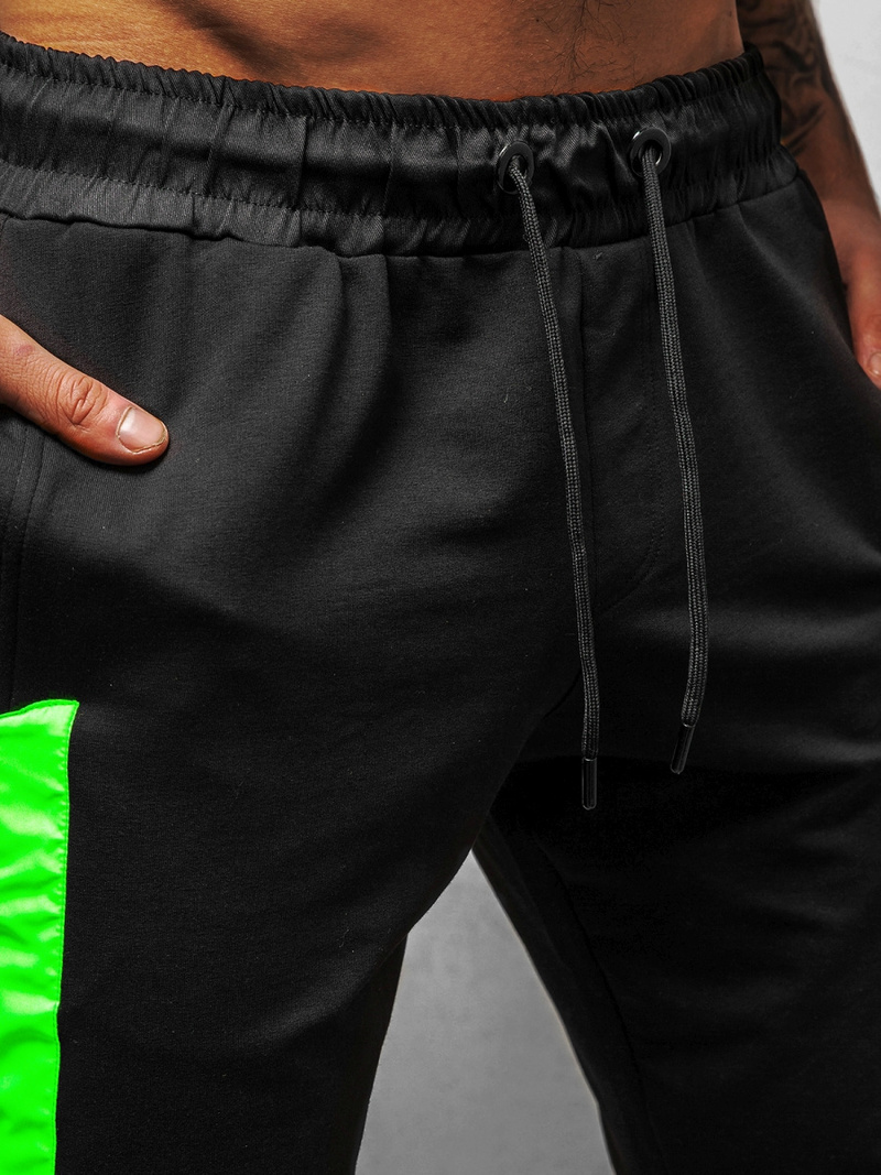 Штани спортивні чоловічі Чорнi B/20203071