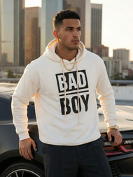 Bluza z kapturem męska biała OZONEE JS/65B3909/1Z