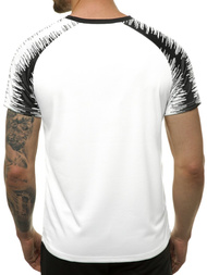 T-Shirt męski biały OZONEE JS/KS2069