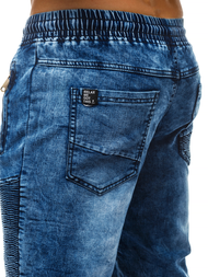 Spodenki męskie jeansowe niebieskie OZONEE RF/HY320/2