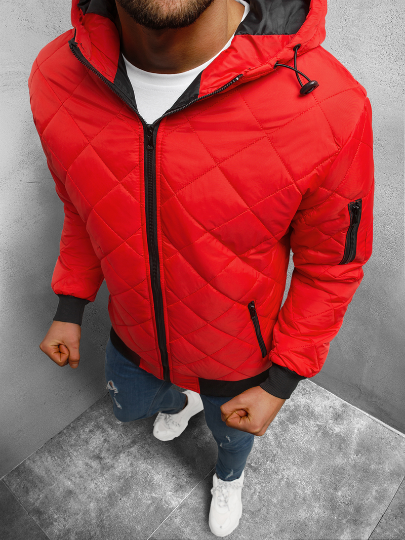 Куртка чоловіча Червона OZONEE JS/MY21