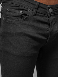 Spodnie jeansowe męskie czarne OZONEE O/999SP