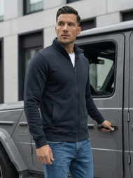 Bluza męska rozpinana granatowa OZONEE JS/2002