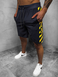 Spodenki dresowe męskie granatowe OZONEE JS/KS2599