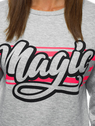 Жіноча Толстовка Сiра OZONEE JS/B26001