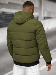 Kurtka zimowa męska jasna-khaki OZONEE JS/31M5023/62