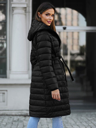 Жіноче пальто чорний OZONEE JS/5M3159/392