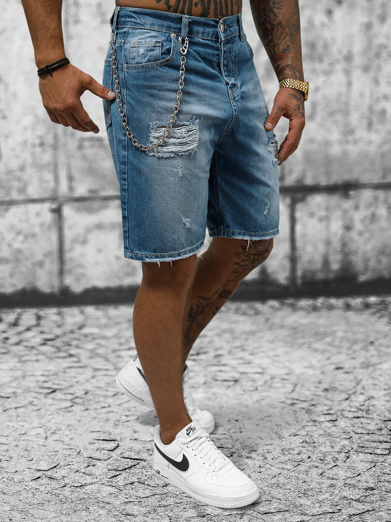 Шорти чоловічі cинi OZONEE DP/172