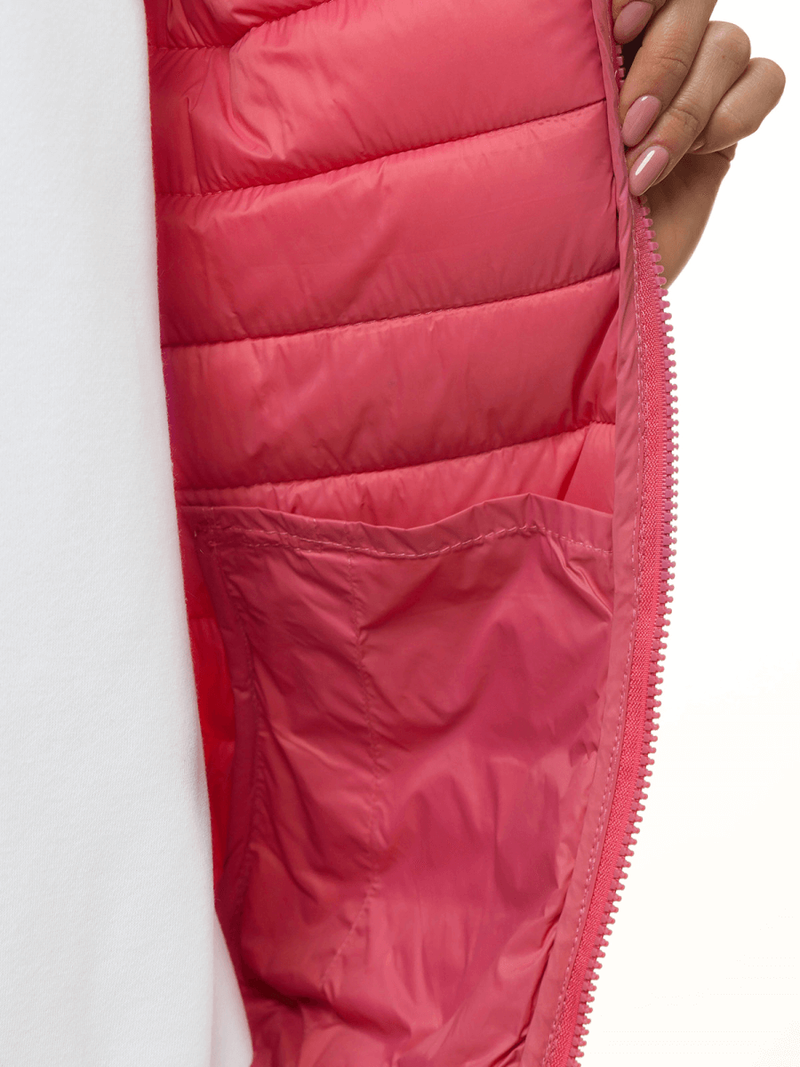 Kurtka przejściowa damska jasno-różowa OZONEE JS/M23037/42