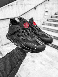 Снікерси Чорно-чорні OZONEE G/2020