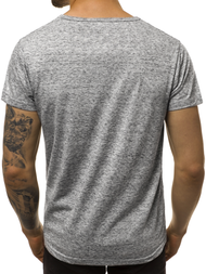 T-Shirt męski szary OZONEE JS/KS2052
