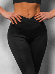 Legginsy damskie czarne OZONEE O/XL001/1