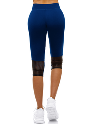 Legginsy damskie krótkie granatowe OZONEE X/1253