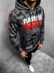 Bluza męska grafitowa OZONEE JS/DD210Z