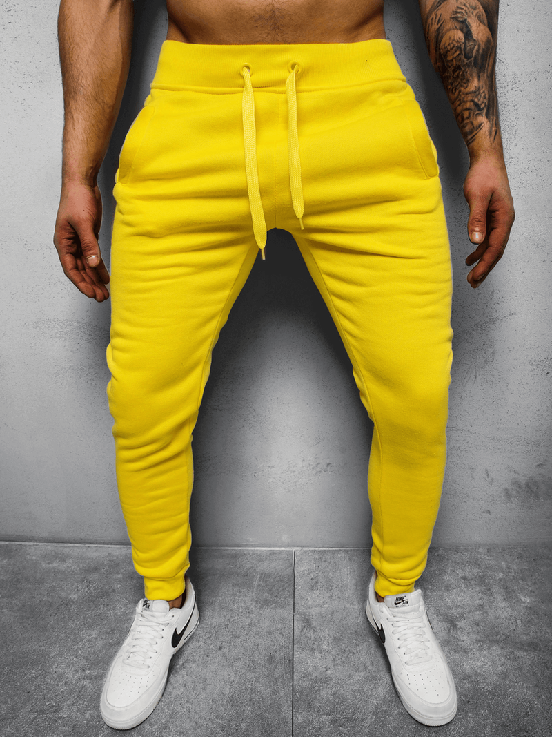 Штани спортивні чоловічі Жовтi OZONEE JS/XW01Z