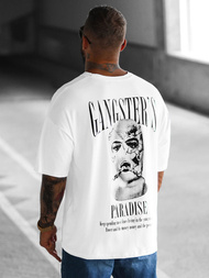 Футболка чоловіча Бiлий OZONEE O/3433