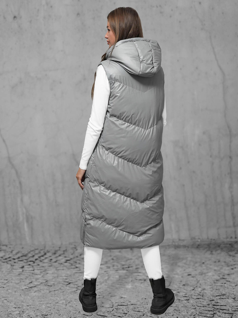 Стьобаний жіночий жилет ciра OZONEE JS/5M3183/105