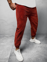 Штани чоловічі вельвет Бордовi OZONEE R/4083Z