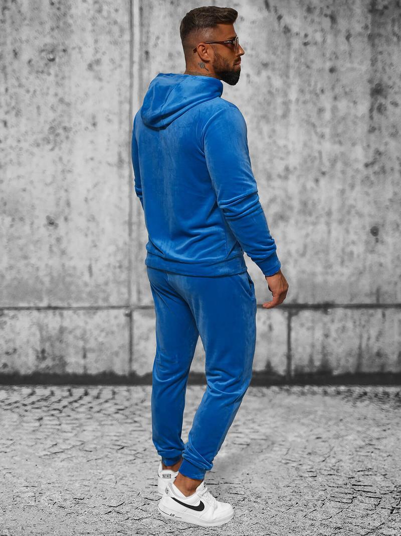 Спортивний костюм чоловічій cинiй OZONEE JS/8C1169/17