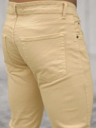 Чоловічі джинси бежеві OZONEE E/5388/02