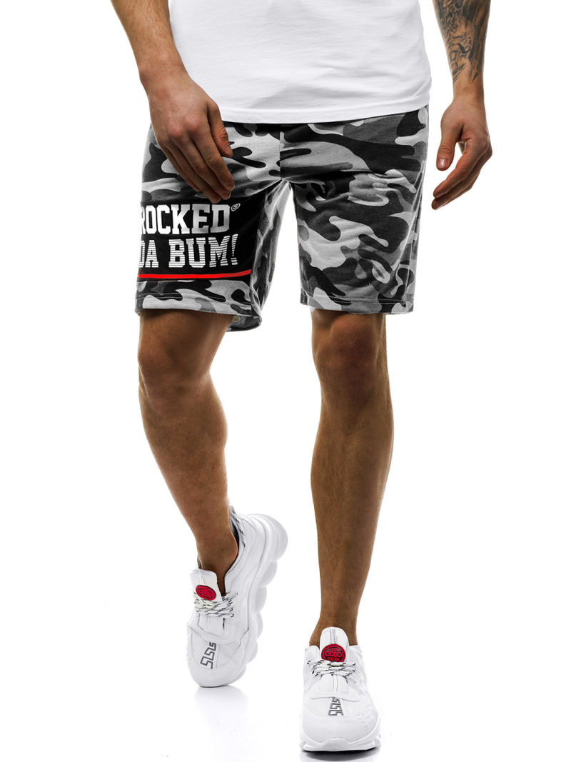 Spodenki męskie szare OZONEE JS/KK300161