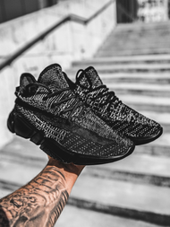 Sneakersy czarne OZONEE O/503