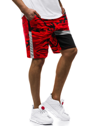 Spodenki męskie czerwone OZONEE JS/KK300160