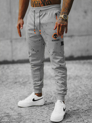 Spodnie dresowe męskie szare OZONEE JS/K10233Z