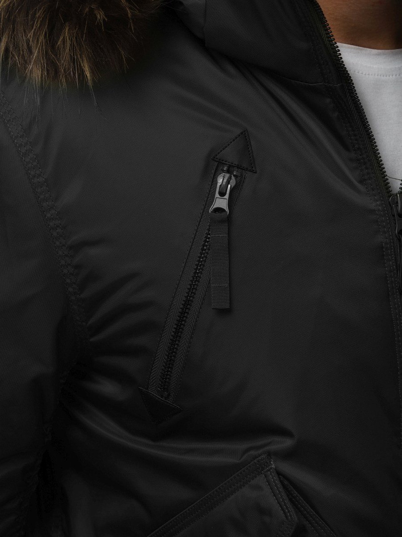 Куртка чоловіча Чорна OZONEE O/99122