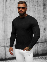 Светр чоловічій чорний OZONEE O/ZZ190137