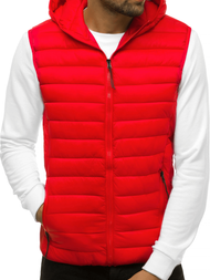 Безрукавка чоловіча Червона OZONEE JS/HDL88002Z