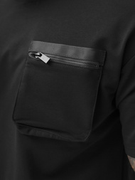 Komplet dresowy męski loose fit czarny OZONEE JS/27C6532/3