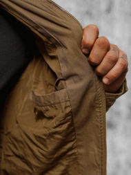 Kurtka męska camelowa OZONEE JS/84M3002/84