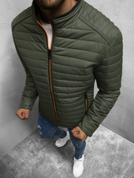 Kurtka przejściowa męska zielona OZONEE N/6885/4