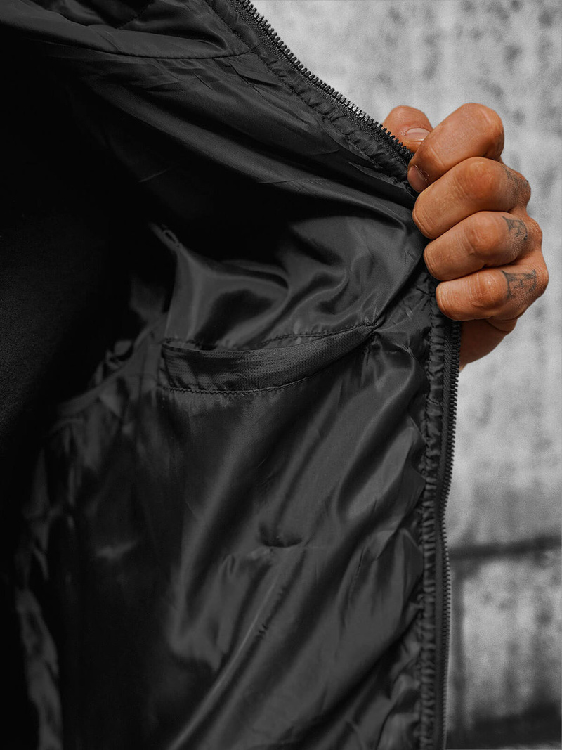 Куртка чоловіча Чорна OZONEE JS/MY21Z