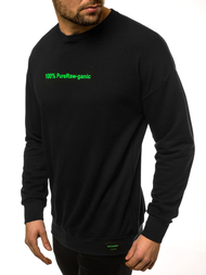 Толстовка чоловіча Чорна OZONEE MACH/3149