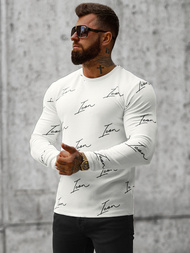 Bluza męska biała OZONEE O/D7401