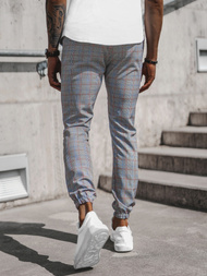 Чоловічі штани джоггери чинос  Сiрi OZONEE DJ/2289/22Z