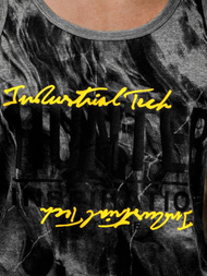 Футболка чоловіча графіт OZONEE JS/SS11033