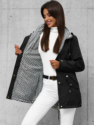 Kurtka damska czarna OZONEE JS/16M9068/392Z