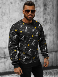 Bluza męska czarna OZONEE JS/8B1110/3