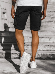 Spodenki męskie czarne OZONEE JS/HH5011